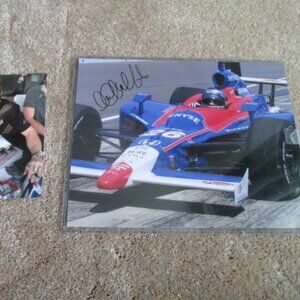 Marco Andretti Autographed 8x10 photo